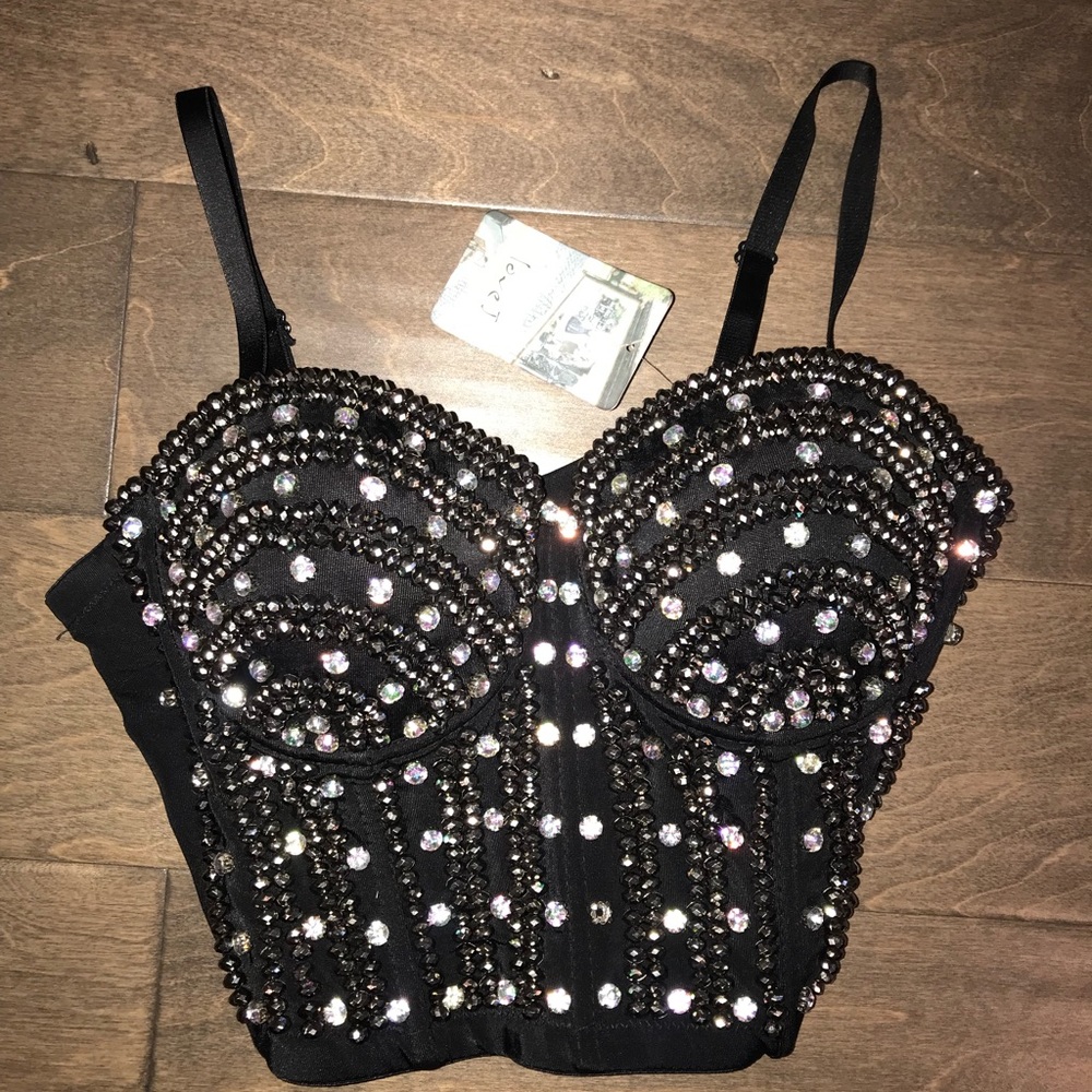 Love J Bustier- New w/ Tags-Size M- Never Worn
